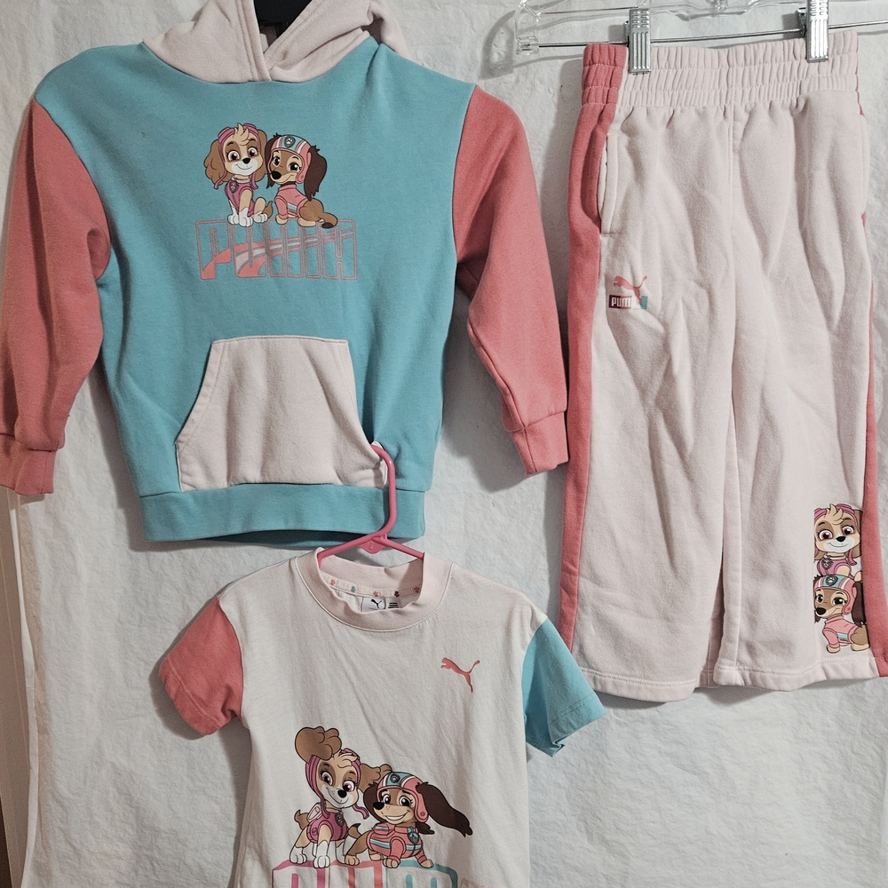 Puma Kids' Paw Patrol Hoodie and Pants Set